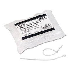 PM COMPANY 5in Self-Locking Plastic Seals  250 Seals/pack  Clear; UNIT OF MEASURE: PG
