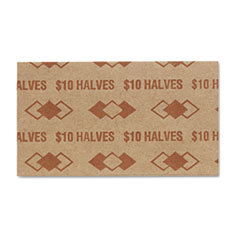 PM COMPANY Tubular Coin Wrappers  Half Dollar Coins  $10  Pop-Open Wrappers  1000/pack; UNIT OF MEASURE: PG