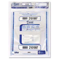 PM COMPANY Triple Protection Tamper-Evident Deposit Bags  20 X 24  Clear  50/pack; UNIT OF MEASURE: PG
