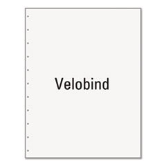 PARIS BUSINESS PRODUCTS Office Paper  Velobind 11-Hole Left-Punched  8 1/2 X 11  20-Lb  500/ream; UNIT OF MEASURE: RM