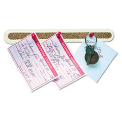 QUARTET MFG. Bulletin Bar Ii Natural Cork Bulletin  18 X 1 3/4  Brown  Putty Frame; UNIT OF MEASURE: EA