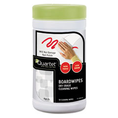 QUARTET MFG. Dry Erase Wet Wipes  Cloth  7 X 8  50/tub; UNIT OF MEASURE: EA