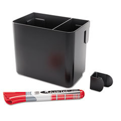 QUARTET MFG. Prestige Connects 2 Accessory Storage Cup  5 X 3 X 4  Plastic  Black; UNIT OF MEASURE: EA