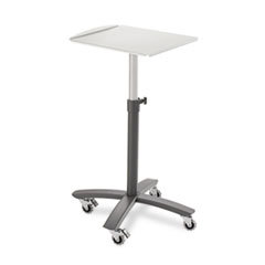 QUARTET MFG. Euro Lcd Projector Carts  One-Shelf  24w X 24d X 47h  Graphite; UNIT OF MEASURE: EA