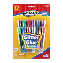 THE BOARD DUDES Washable Glitter Glue Pens  Assorted  .36 Oz Tube  12/pack; UNIT OF MEASURE: SE