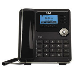 RCA Ip120s Visys Business Class Voip Corded Three-Line Phone; UNIT OF MEASURE: EA