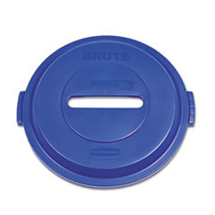 RUBBERMAID COMMERCIAL PROD. Paper Recycling Top For Brute 32gal Containers  Blue; UNIT OF MEASURE: EA