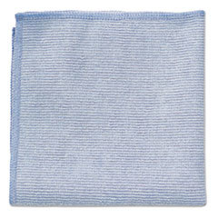 RUBBERMAID COMMERCIAL PROD. Microfiber Cleaning Cloths  12 X 12  Blue  24/pack; UNIT OF MEASURE: PG