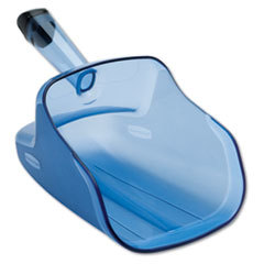 RUBBERMAID COMMERCIAL PROD. Hand-Guard Scoop  74oz  Transparent Blue; UNIT OF MEASURE: EA