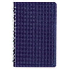 REDIFORM OFFICE PRODUCTS Poly Cover Notebook  6 X 9 3/8  80 Sheets  Ruled  Twin Wire Binding  Blue Cover; UNIT OF MEASURE: EA