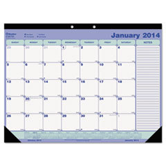 REDIFORM OFFICE PRODUCTS Monthly Academic Desk Pad  21-1/4 X 16  White/black  2015-2016; UNIT OF MEASURE: EA