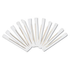 ROYAL PAPER PRODUCTS Cello-Wrapped Round Wood Toothpicks  2 3/4in  Natural  1000/box  15 Boxes/carton; UNIT OF MEASURE: BX