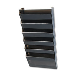 RUBBERMAID Classic Hot File Wall File Systems  Letter  Seven Pocket  Smoke; UNIT OF MEASURE: SE