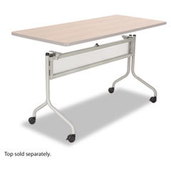 SAFCO PRODUCTS Impromptu Series Mobile Training Table Base  49-1/2w X 24d X 28h  Silver; UNIT OF MEASURE: EA