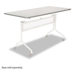 SAFCO PRODUCTS Impromptu Series Mobile Training Table Top  Rectangular  72w X 24d  Gray; UNIT OF MEASURE: EA