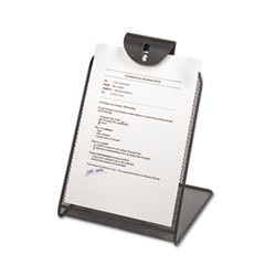 SAFCO PRODUCTS Onyx Mesh Copyholder W/steel Ball Fastener  Black; UNIT OF MEASURE: EA