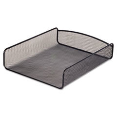 SAFCO PRODUCTS Desk Tray  Single Tier  Steel Mesh  Letter  Black; UNIT OF MEASURE: EA