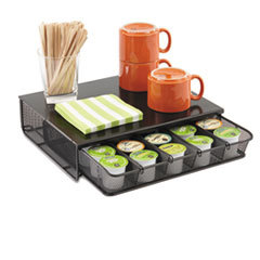 SAFCO PRODUCTS One Drawer Hospitality Organizer  5-Compartments  11 1/4 X 12 1/2 X 3 1/4  Bk; UNIT OF MEASURE: EA