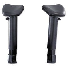 SAFCO PRODUCTS Optional T-Pad Arms For Intensive Use Mesh Task Chair  Black  2/pair; UNIT OF MEASURE: PR