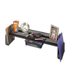 SAFCO PRODUCTS Onyx Steel Mesh Off-Surface Shelf  Pull-Out Drawer  31 1/2 X 7 1/4 X 10; UNIT OF MEASURE: EA