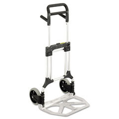 SAFCO PRODUCTS Stow-Away Heavy-Duty Hand Truck  500lb Capacity  23w X 24d X 50h  Aluminum; UNIT OF MEASURE: EA