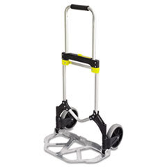SAFCO PRODUCTS Stow-Away Medium Hand Truck  275lb Capacity  19w X 17 3/4d X 38 3/4h  Aluminum; UNIT OF MEASURE: EA