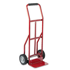 SAFCO PRODUCTS Two-Wheel Steel Hand Truck  300lb Capacity  18 X 44  Red; UNIT OF MEASURE: EA