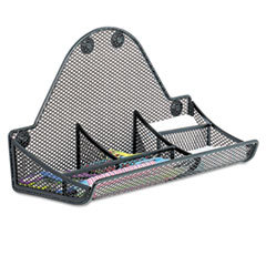 SAFCO PRODUCTS Onyx Magnetic Mesh Panel Accessory Organizer  Black; UNIT OF MEASURE: EA