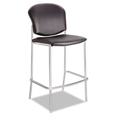 SAFCO PRODUCTS Diaz Bistro Chair  Black Vinyl; UNIT OF MEASURE: EA