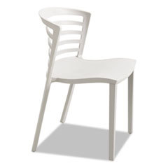 SAFCO PRODUCTS Entourage Stack Chair  Gray  4 Per Carton; UNIT OF MEASURE: BX