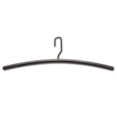 SAFCO PRODUCTS Impromptu Garment Rack Hangers  Steel  Black  12/pack; UNIT OF MEASURE: PG