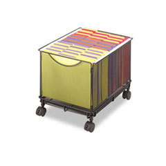 SAFCO PRODUCTS Onyx Mesh Mobile File Cube  13-1/2w X 16-3/4d X 13h  Black; UNIT OF MEASURE: EA