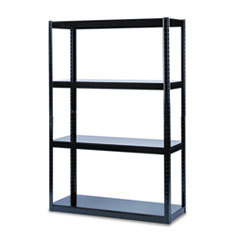 SAFCO PRODUCTS Boltless Steel Shelving  Five-Shelf  48w X 18d X 72h  Black; UNIT OF MEASURE: EA