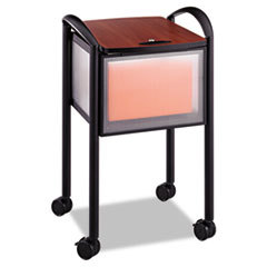 SAFCO PRODUCTS Impromptu Locking File Cart  20-1/4w X 21-1/2d X 30-3/4h  Black; UNIT OF MEASURE: EA