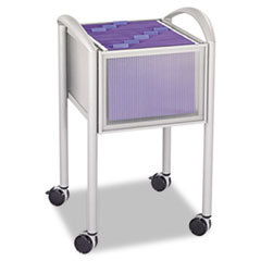 SAFCO PRODUCTS Impromptu Open File Cart  20-1/4 X 19 X 29-3/4  Silver; UNIT OF MEASURE: EA