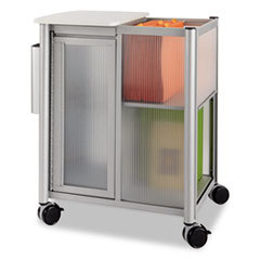 SAFCO PRODUCTS Impromptu Mobile Storage Center W/hanging File  23-1/2 X 17-3/4 X 26-3/4  Gray; UNIT OF MEASURE: EA