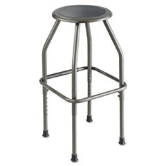 SAFCO PRODUCTS Diesel Series Industrial Stool  Stationary Padded Seat  Steel Frame  Pewter; UNIT OF MEASURE: EA