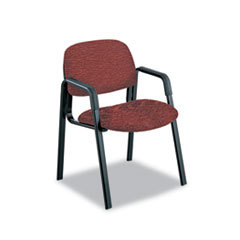 SAFCO PRODUCTS Cava Urth Collection Straight Leg Guest Chair  Burgundy; UNIT OF MEASURE: EA