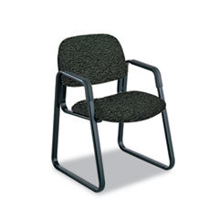 SAFCO PRODUCTS Cava Urth Collection Sled Base Guest Chair  Black; UNIT OF MEASURE: EA