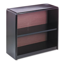SAFCO PRODUCTS Value Mate Series Metal Bookcase  Two-Shelf  31-3/4w X 13-1/2d X 28h  Black; UNIT OF MEASURE: EA