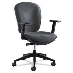 SAFCO PRODUCTS Rae Series Synchro-Tilt Task Chair  Charcoal; UNIT OF MEASURE: EA