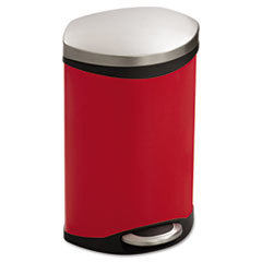 SAFCO PRODUCTS Step-On Medical Receptacle  3gal  Red; UNIT OF MEASURE: EA