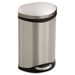 SAFCO PRODUCTS Step-On Medical Receptacle  3gal  Stainless Steel; UNIT OF MEASURE: EA