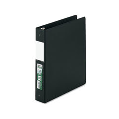SAMSILL CORPORATION Clean Touch Antimicrobial Locking Round Ring Binder  Ltr Size  1-1/2in Cap  Black; UNIT OF MEASURE: EA