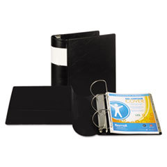 SAMSILL CORPORATION Dxl Heavy-Duty Locking D-Ring Binder With Label Holder  5in Capacity  Black; UNIT OF MEASURE: EA