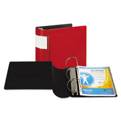 SAMSILL CORPORATION Dxl Heavy-Duty Locking D-Ring Binder With Label Holder  5in Capacity  Red; UNIT OF MEASURE: EA