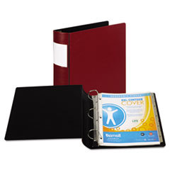 SAMSILL CORPORATION Dxl Heavy-Duty Locking D-Ring Binder With Label Holder  2in Cap  Burgundy; UNIT OF MEASURE: EA