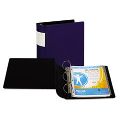 SAMSILL CORPORATION Dxl Heavy-Duty Locking D-Ring Binder With Label Holder  4in Cap  Dark Blue; UNIT OF MEASURE: EA