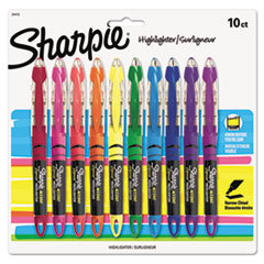 SANFORD Accent Liquid Pen Style Highlighter  Chisel Tip  Assorted  10/set; UNIT OF MEASURE: SE