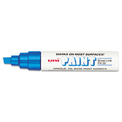 SANFORD Uni-Paint Marker  Broad Tip  Blue; UNIT OF MEASURE: EA